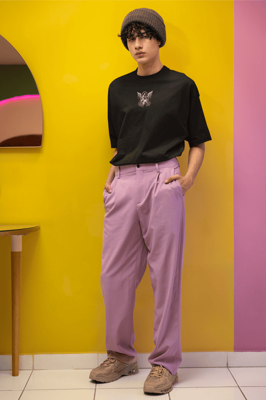 Fallen Halo Black Oversized T-Shirt