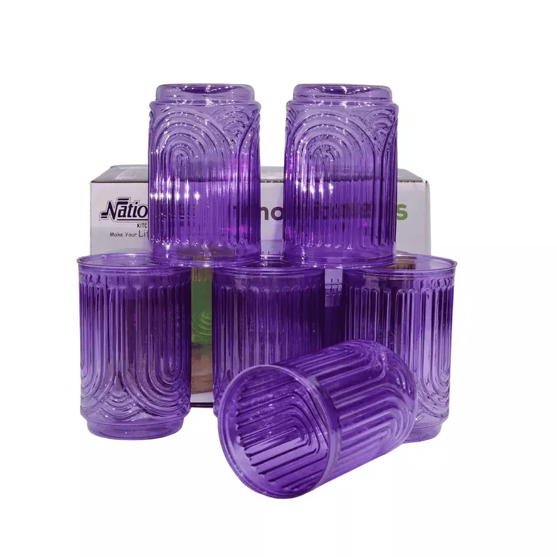 6Pcs Mojito Glass Set - 300ml each