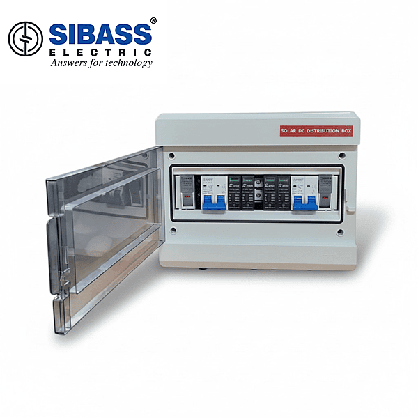 DCDB WaterShield IP65 Weatherproof – 20A MCB,600V SPD & 20A Fuse Holder (5-10kW) (2-In-2-Out)