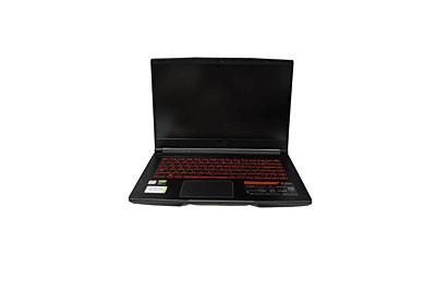 Used MSI 15.6 inch, Intel i5-9300H, 8 GB/SSD 512GB DDR4, Black, MS-16R3