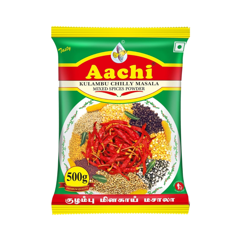 Aachi.Kulambumilakaidull
Kulambuchilli Powder