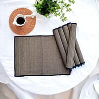 Madur Blue Rhombus Table Mats