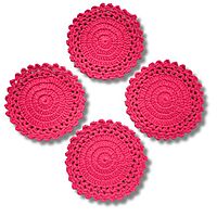 Round Coaster Red Round Coaster Red