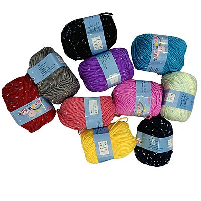 Pack of 10 Assorted yarns- 2