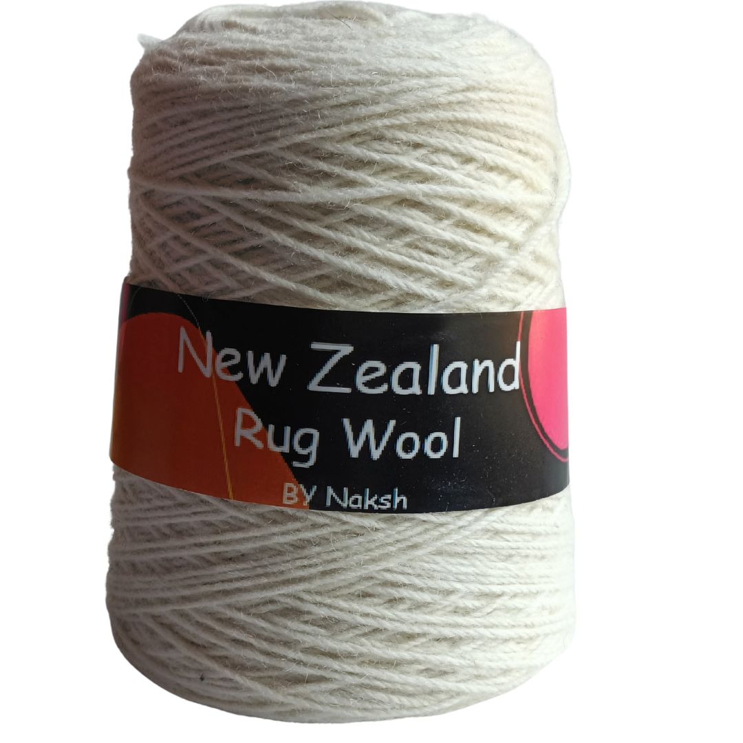 New Zealand Rug Wool 3 Ply White 24