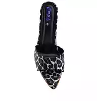 STYLISH Animal Print Mule Slipper