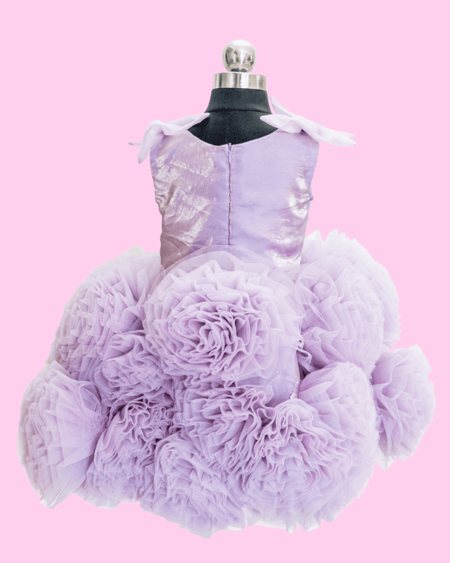 Lavender Bloom Ball Gown