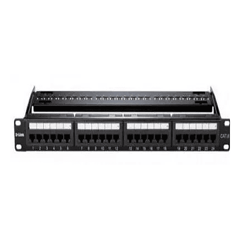 Cat6 UTP 24 Port Patch Panel | Pre-Loaded Network Rack Mount Panel | High-Speed Ethernet Cable Management Cat6 UTP 24 Port Patch Panel | Pre-Loaded Network Rack Mount Panel | High-Speed Ethernet Cable Management