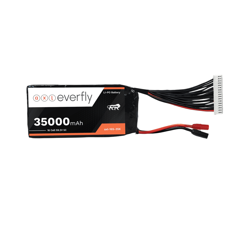 axl everfly 35000mAh 16S ultra-high capacity LiPo battery for very high-voltage drone platforms