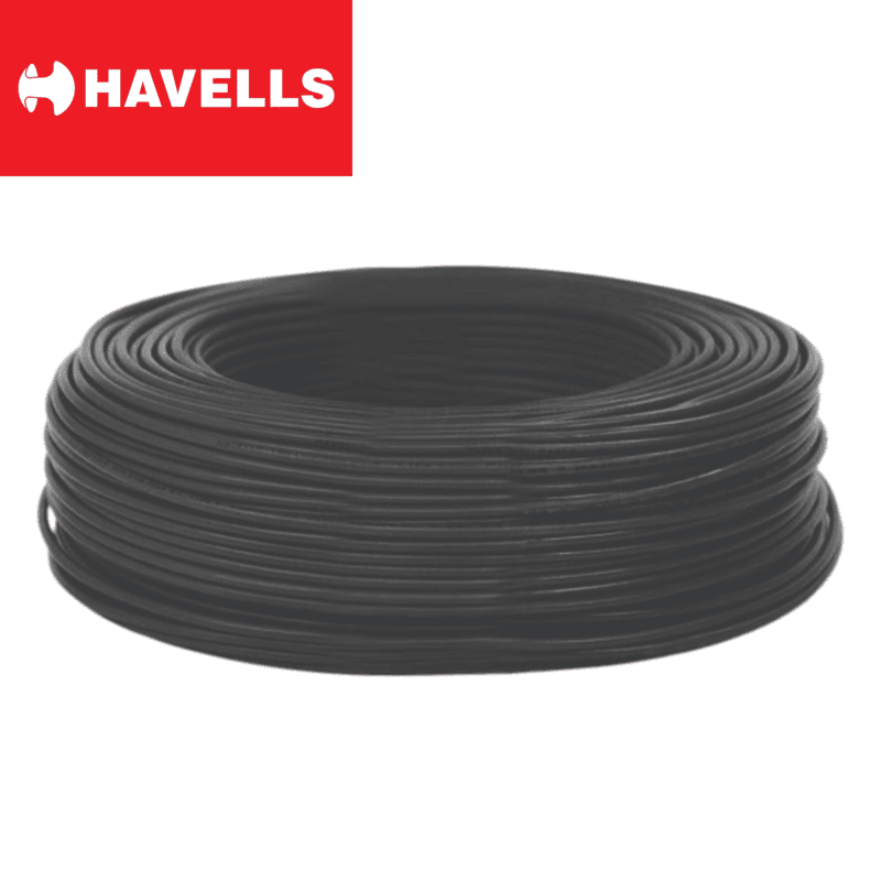 4 sq.mm DC Cable ( Black ) Tinned Copper ( POLYCAB)