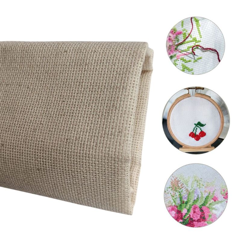 Zuchi Aida Fabric Oatmeal 14C