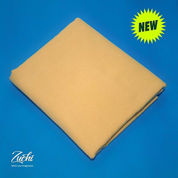 Zuchi Premium Casement Embroidery Fabric Chiku