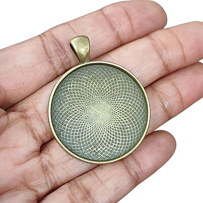 Pendant Antique Bronze Modal 123 Pendant Antique Bronze Modal 123