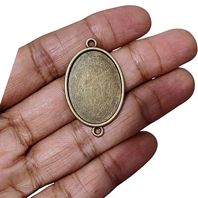 Antique Bronze Bracelet Bezel Modal 109