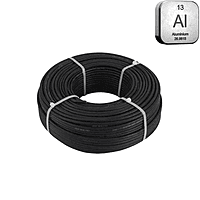 Al 4mm² DC Cable (Black) Aluminum Alloy TUV Certified [Solar Grade]