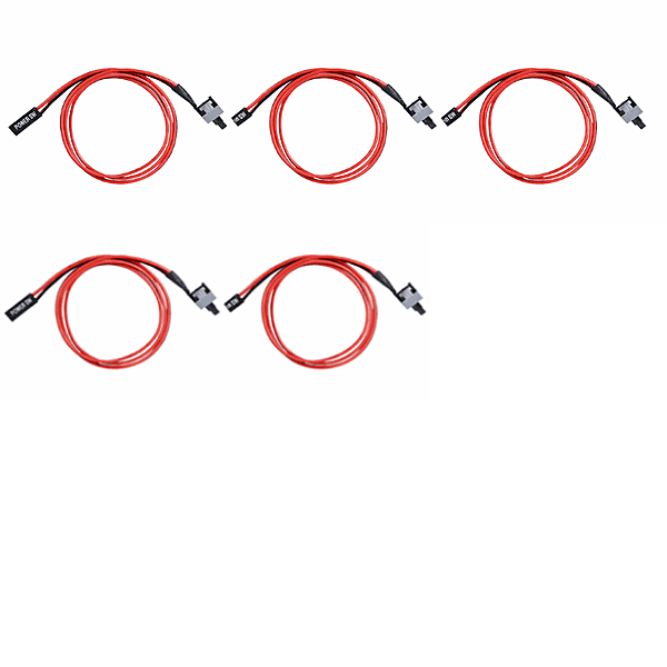 ON/OFF Switch (Button) Connector with Cable (Pack of 5) ON/OFF Switch (Button) Connector with Cable (Pack of 5)