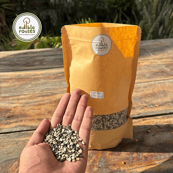 Urad Dal Split Chilka (Not De-Husked) - 1 Kg