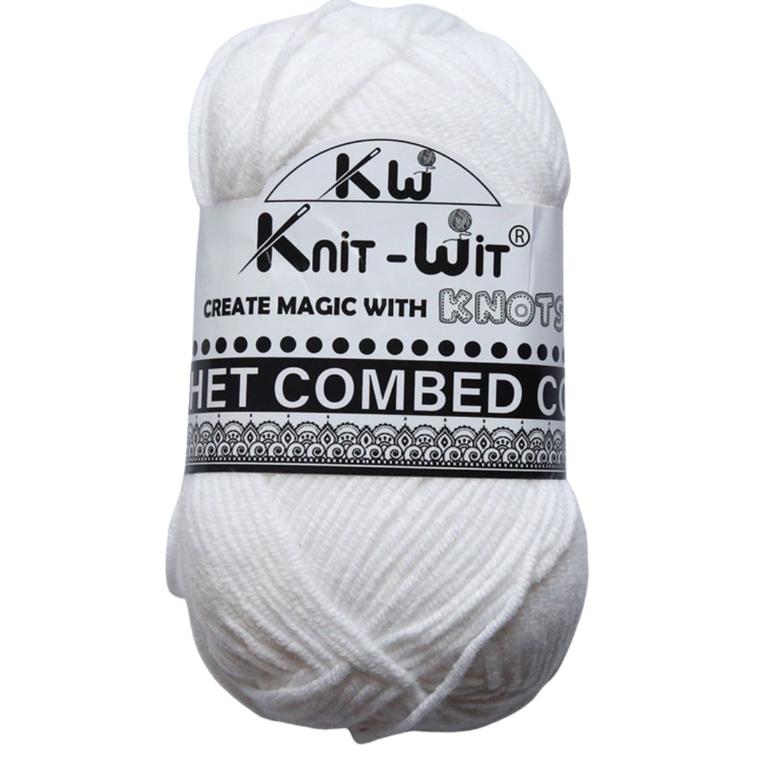 Crochet Combed Cotton Yarn 01