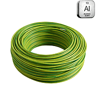 6 sq.mm-  Aluminium Earthing cables green/yellow Single Strand Wire