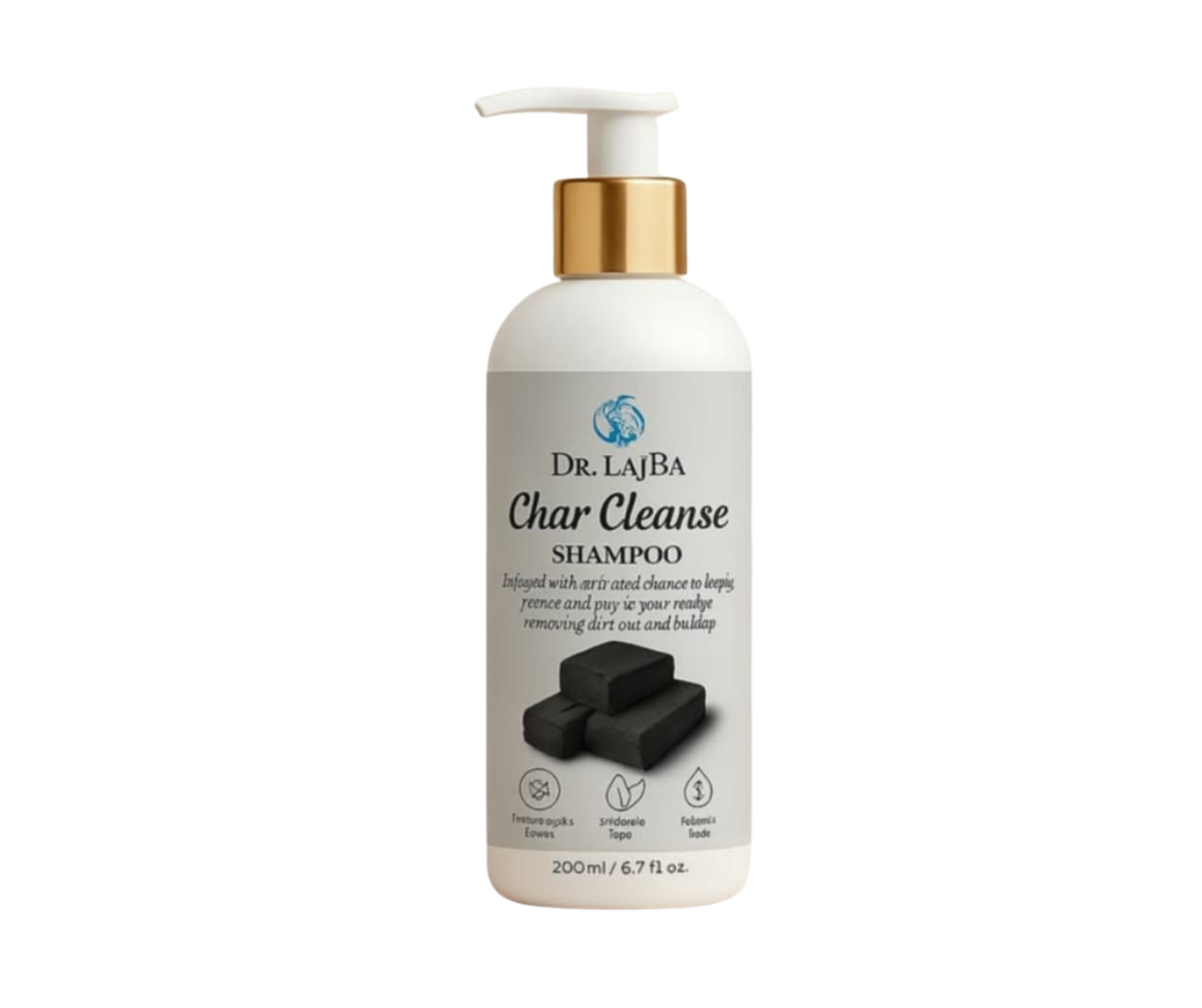 BLACK FRESH SHAMPOO200ML