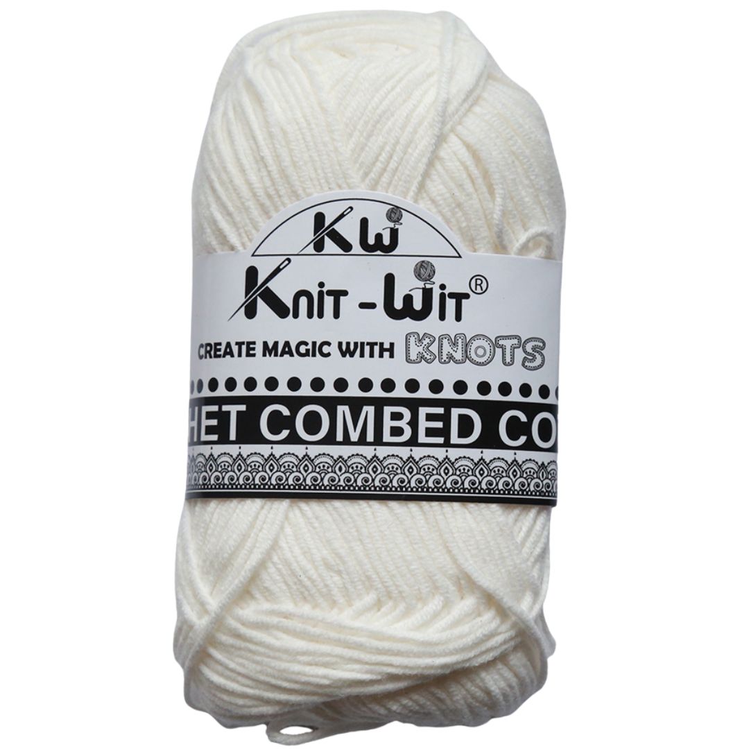 Crochet Combed Cotton Yarn 02