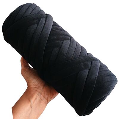 Jumbo Arm Knitting Yarn 15mm- 35 Black