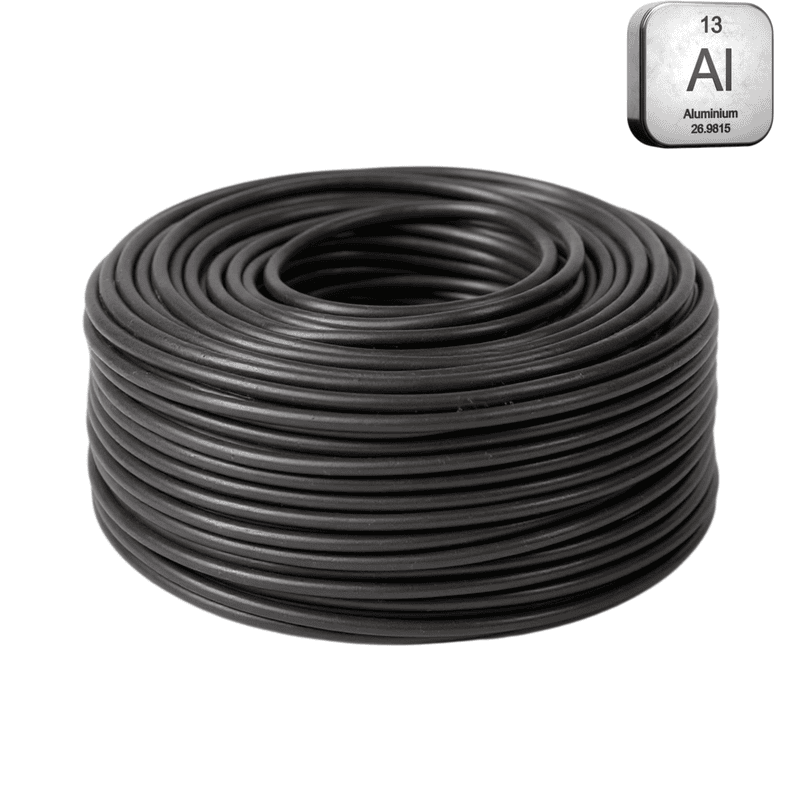 50 sq.mm Aluminium Earthing cable black