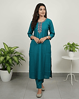 3 XL Premium Roman Silk Blue