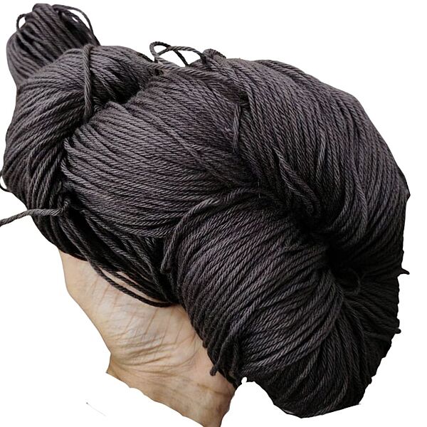 Cotton Yarn 4 Ply Coffee Brown