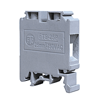 25 sqmm TERMINAL BLOCK POLYMIDE GREY WITH END PLATE-FTS25P