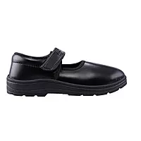 Lancer Girls' Black School Uniform Shoes