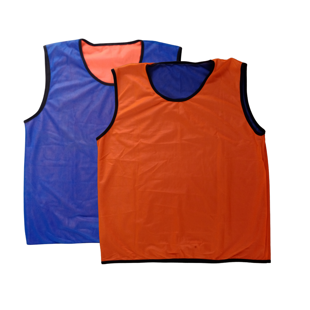 Reversible Bibs (Blue & Orange) - For Senior 18yrs and above