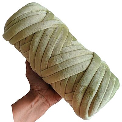 Jumbo Arm Knitting Yarn 15mm- 70 Olive Green