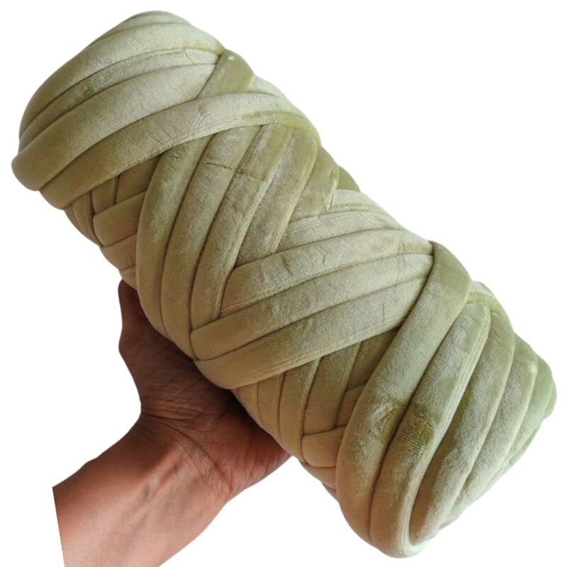 Jumbo Arm Knitting Yarn 15mm- 70 Olive Green