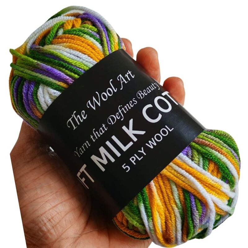 Soft Milk Cotton Multi 28 Spring Meadow