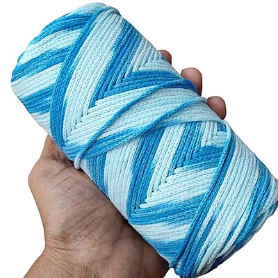 Bag thread 3mm Multi Green 228