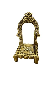 Brass Prabhavali – Traditional Temple Arch Stand for Home Mandir & Idol Decoration