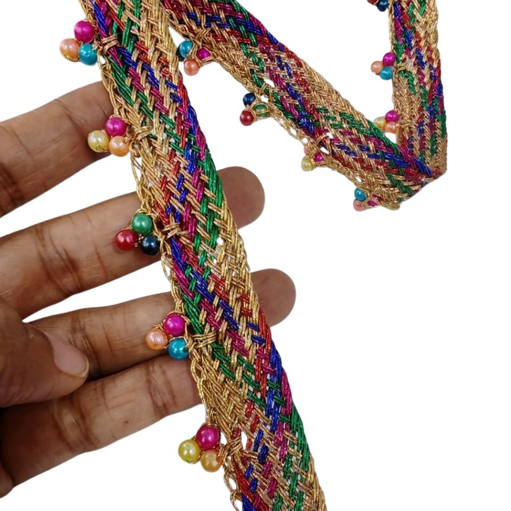 Fancy golden Lace 113-  Gold clearance
