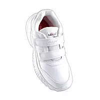 LANCER Wagon Kids' White Velcro Shoes