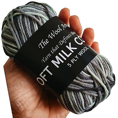Soft Milk Cotton Multi 107 Monochromatic