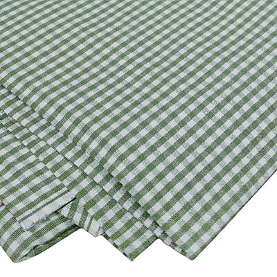 Handloom Gingham Check Fabric