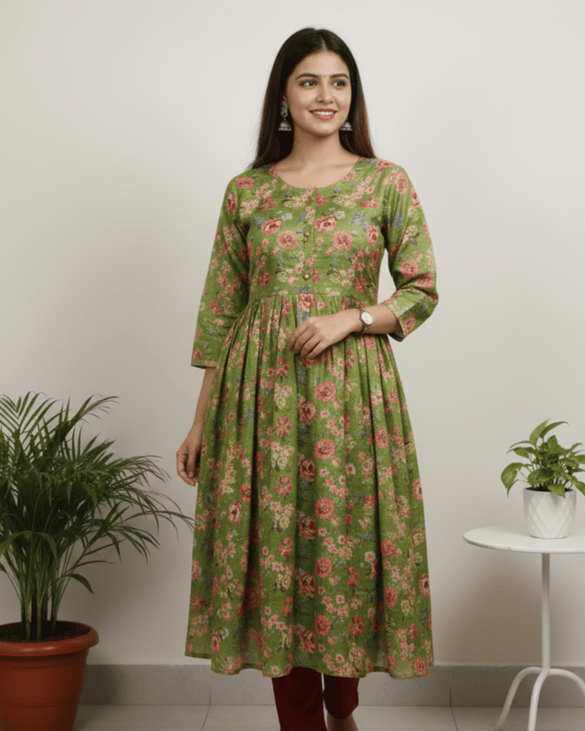 4 XL Tissue Silk Umbrella Light Green