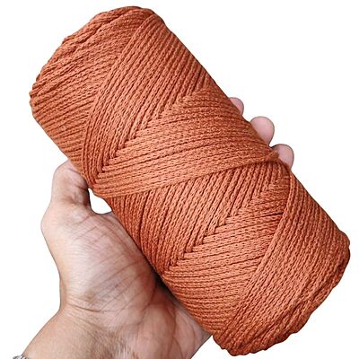 Bag thread 3mm Reddish Brown 234