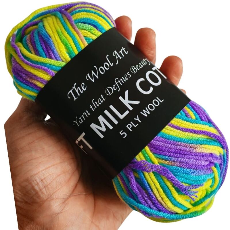 Soft Milk Cotton Multi 115 Techno chromatic Soft Milk Cotton Multi 115 Techno chromatic