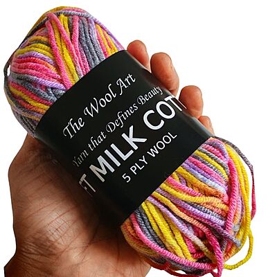 Soft Milk Cotton Multi 119 Pastel Confetti