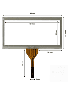 Touch Screen for Mitsubishi GT1020-LBD