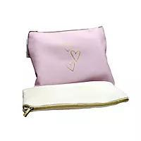 Embroidered Bag for Makeup & Storage