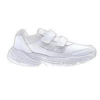 LANCER Wagon Kids' White Velcro Shoes