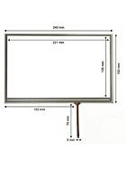 Touch Screen for Mitsubishi GS2107-