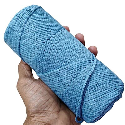 Bag thread 3mm Malibu Blue 245